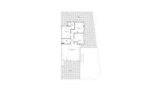 Планировка бунгало 3 спальни в ЖК VISTA AZUL XXXVIII LO MONTE № 4